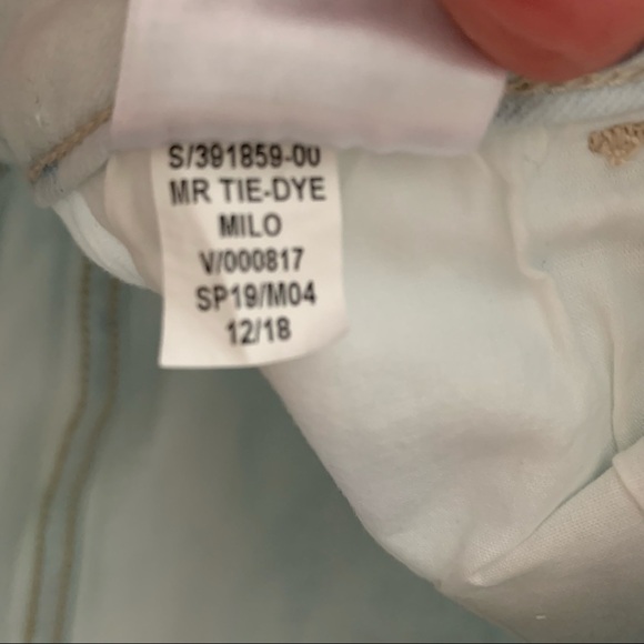 Old Navy Rockstar Tie Dye Skinny Ankle Jeans - Picture 9 of 12